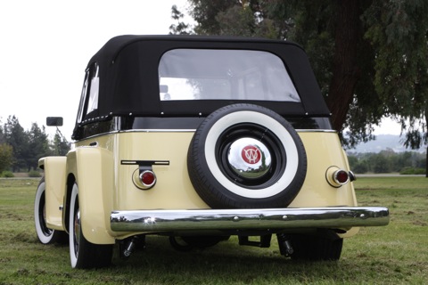 Icon Willys Jeepster rear
